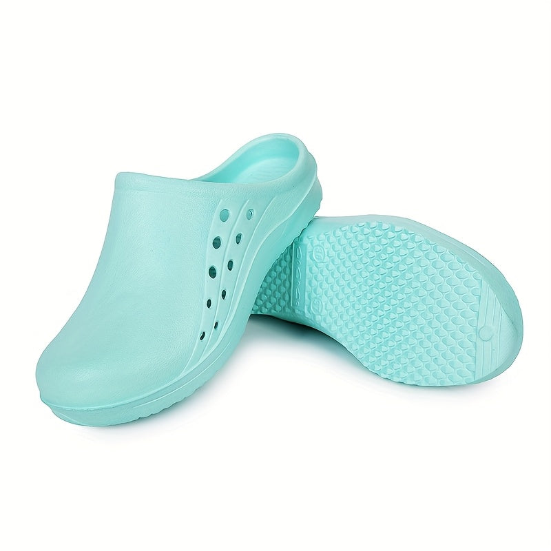 Women's EVA Non-Slip Surgical Work Shoes with Air Holes and Open Toe