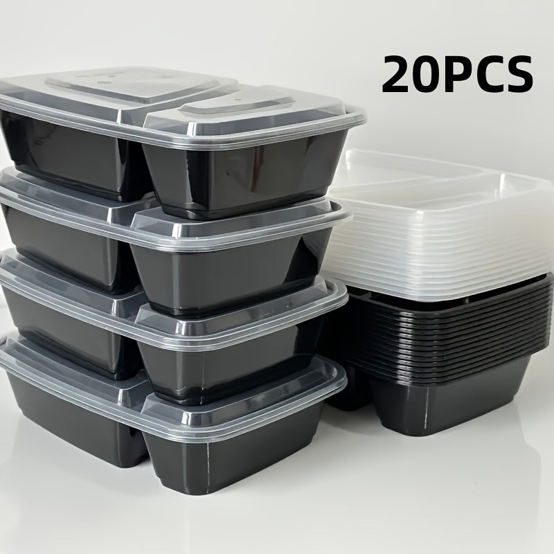 Disposable Lunch Boxes Pack of 10-100 Microwaveable BPA Free Large with Lids