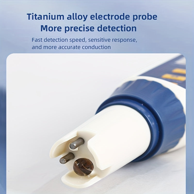 5-в-1 тестер качества воды ручка pH TDS EC Temp Salinity промышленный большой яркий экран