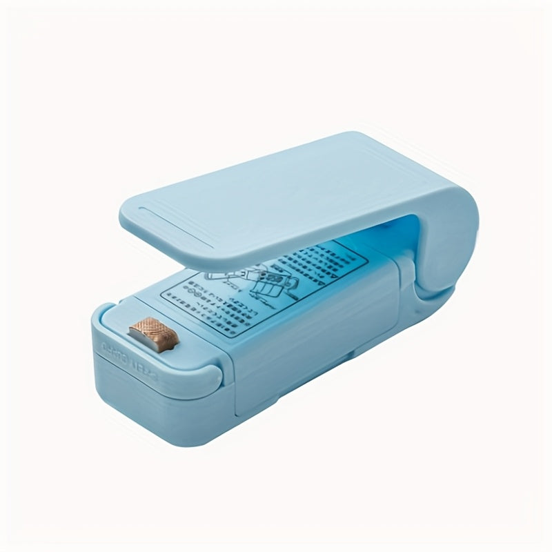 Máquina portátil de sellado de snacks para bolsas de vacío, herramienta compacta para la conservación de alimentos
