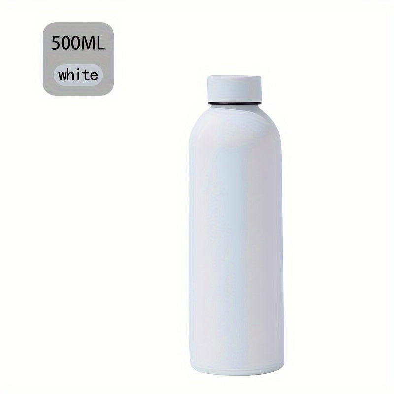Insulated Water Bottle 500ml Stainless Steel Hot Cold Drink Bottle for Outdoor Sports