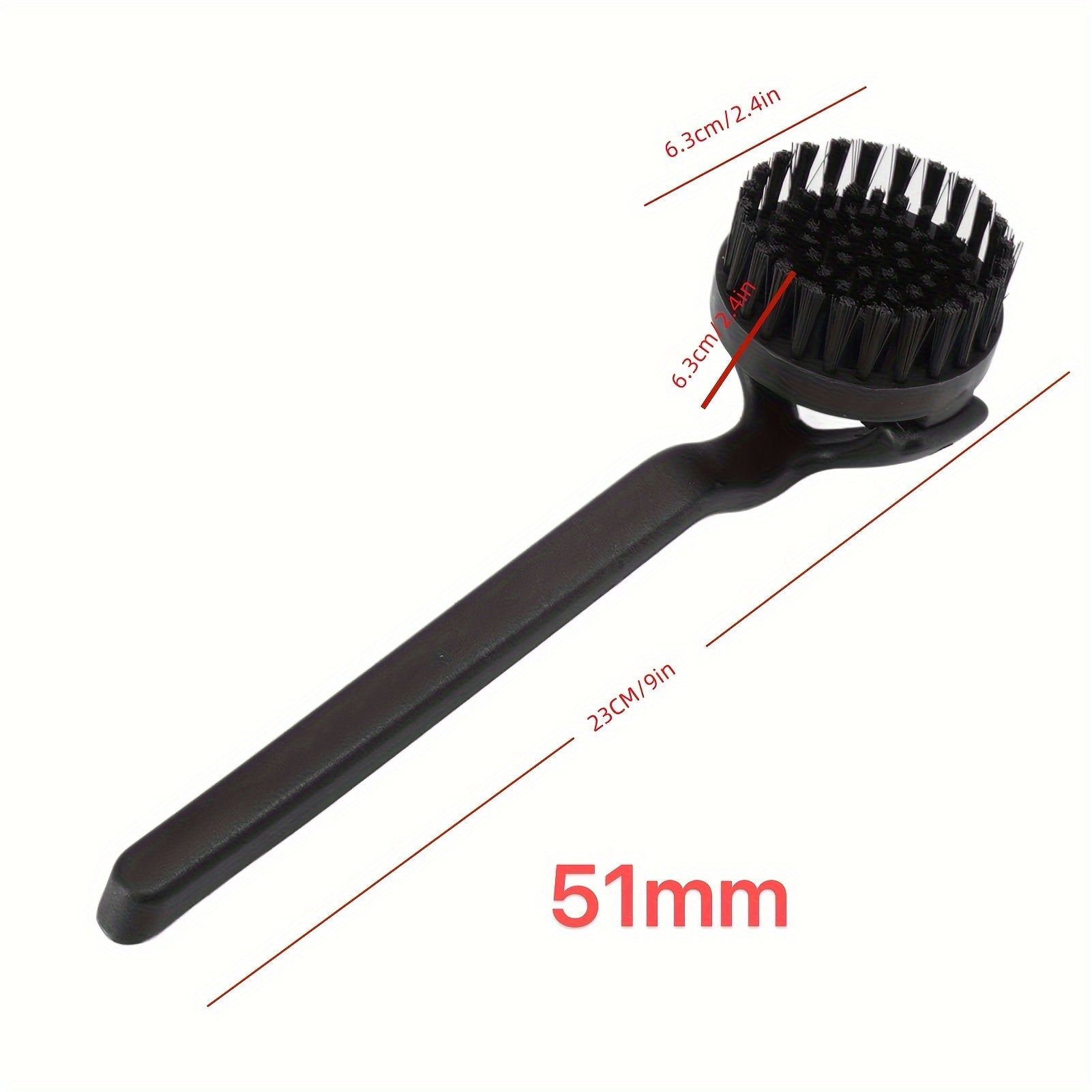 Coffee Maker Cleaning Brush with Long Handle and Detachable Nylon Bristles
