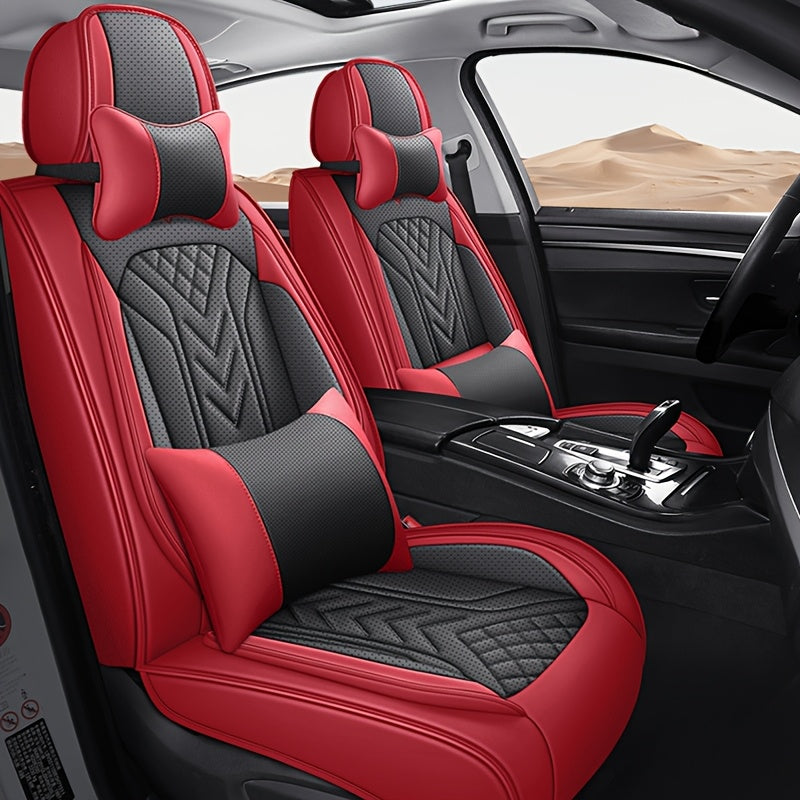 All-Season Napa Car Seat Cover for Five Seats Full Coverage Wear-Resistant