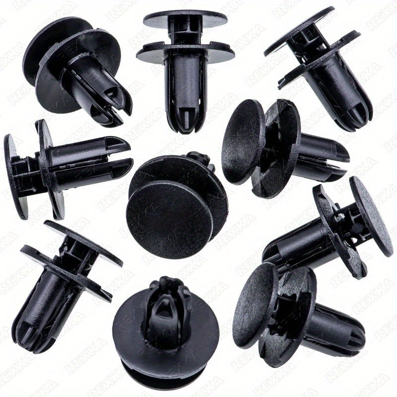 30Piezas Clips de retención de tipo push para guardabarros de coche, sujetadores para vehículos