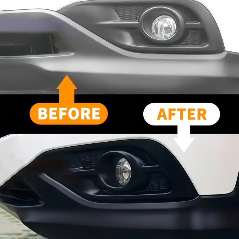 Auto Plastic Restorative Wax for Black Trim and Dashboard