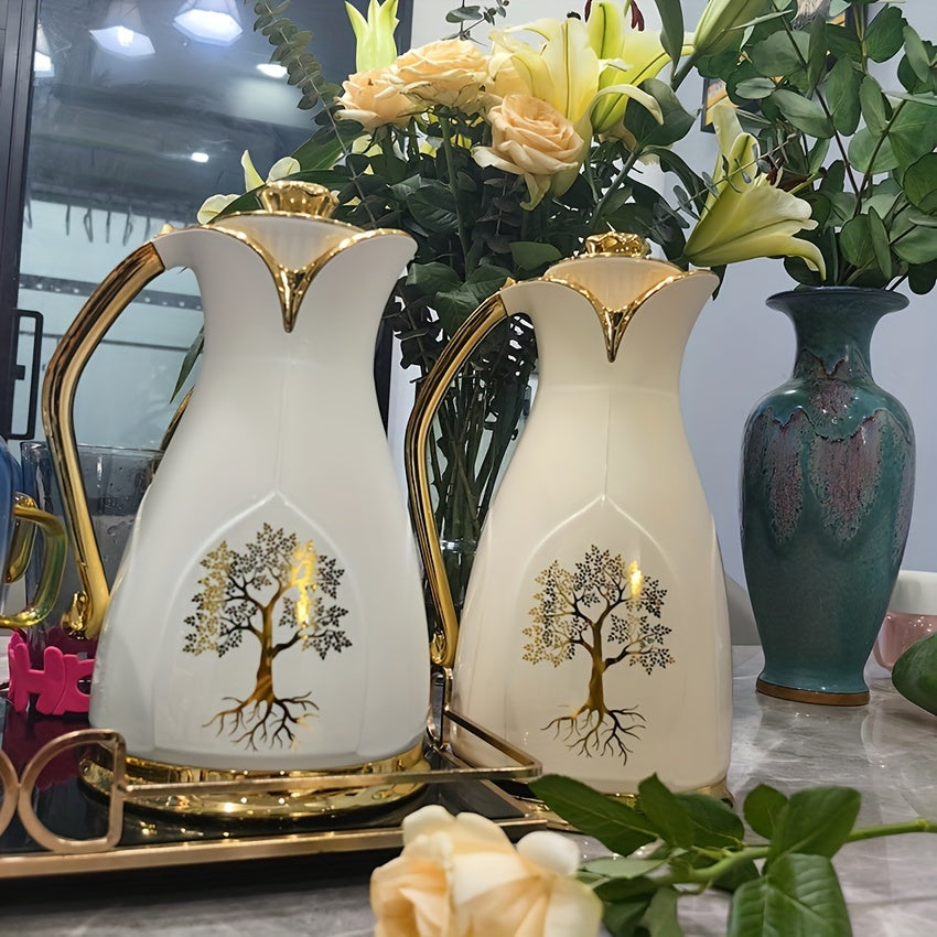 Insulated Thermal Coffee Carafe Vacuum Flask Keeps Drinks Hot Cold 12 Hours