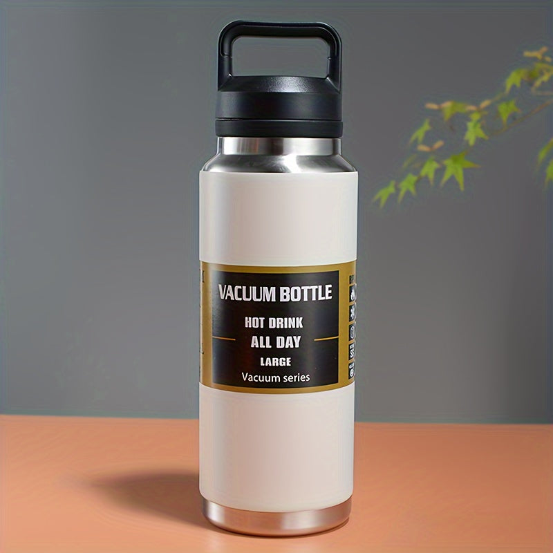 1100ml Insulated Metal Water Bottle with Handle Leak-Proof BPA Free