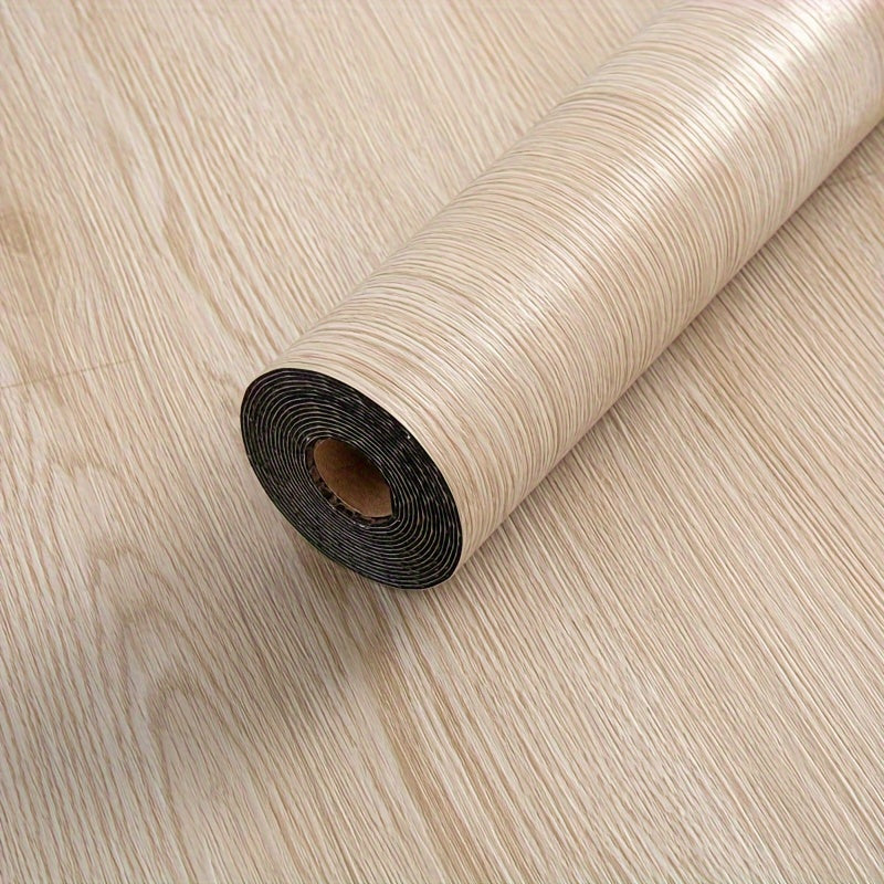 Self-Adhesive 3D Imitation Tree Pattern Wallpaper for Kitchen and Living Room Decor