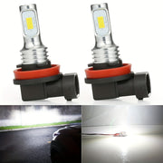 2 Pack LED Fog and Headlight Bulbs 6000K White Mini Quick Install