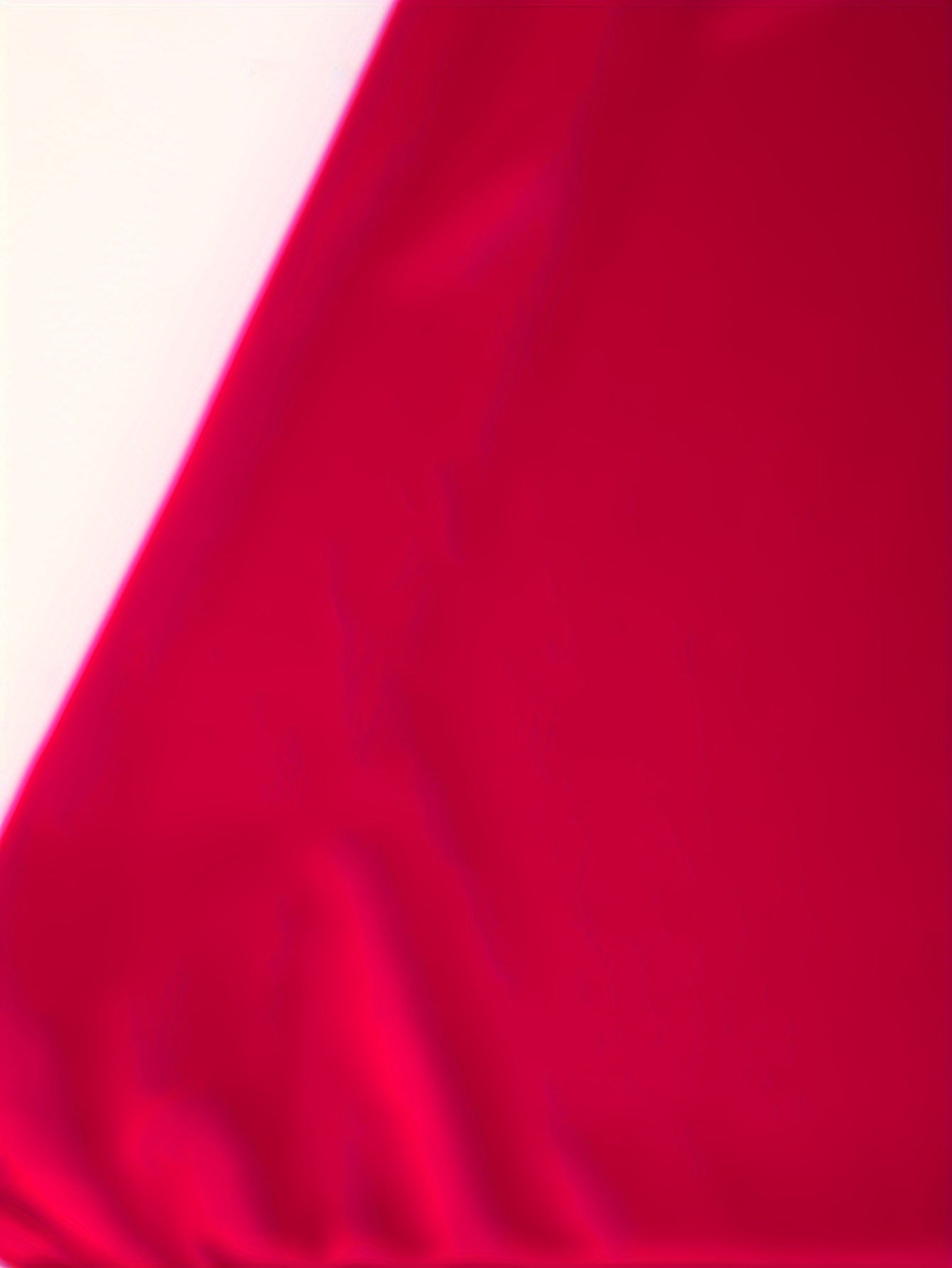 Women's Satin Sleep Dresses with Lace Trim Square Neck Short Sleeve Nightgowns in Red and Black Polyester Blend