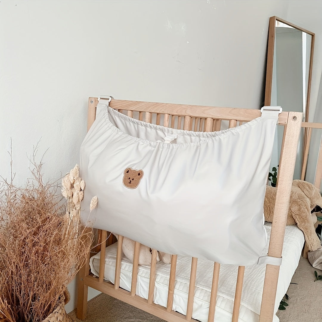 Diaper Bag for Parents Waterproof Nylon with Bottle Storage 70x45cm