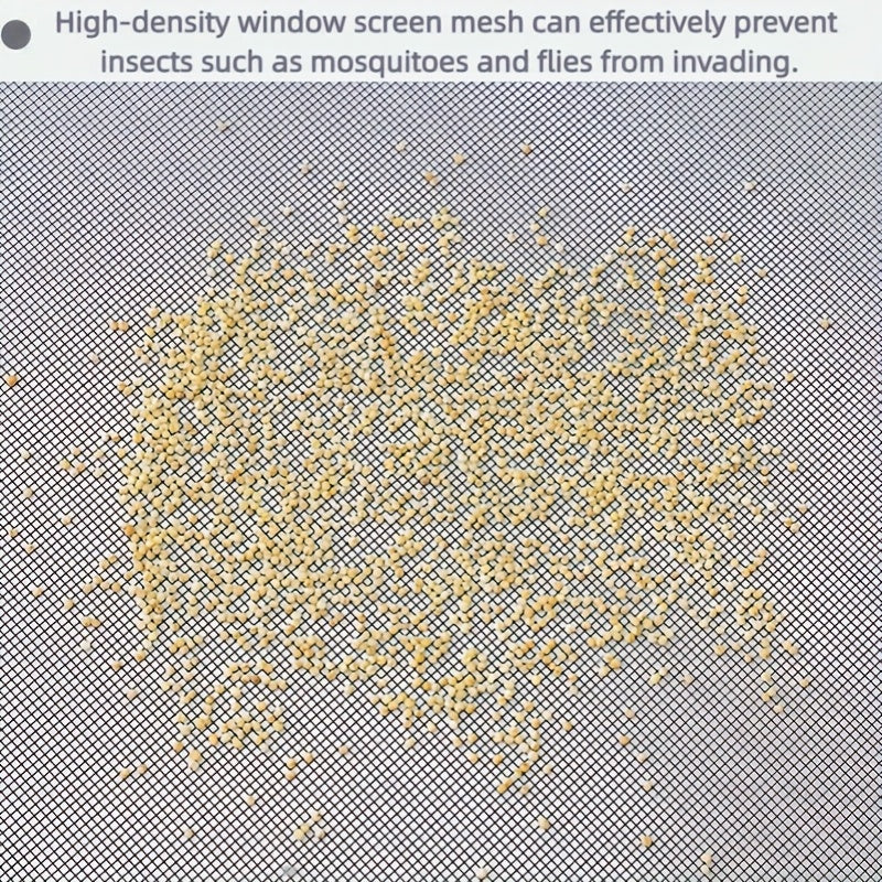 DIY Mosquito Screen Net for Windows and Doors Insect Barrier Pet Escape Prevention