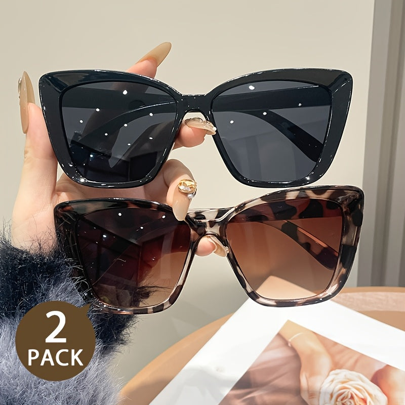 Trendy Cat Eye Fashion Glasses for Women and Men Jelly Pink Frame Blue Lenses Lightweight Plastic