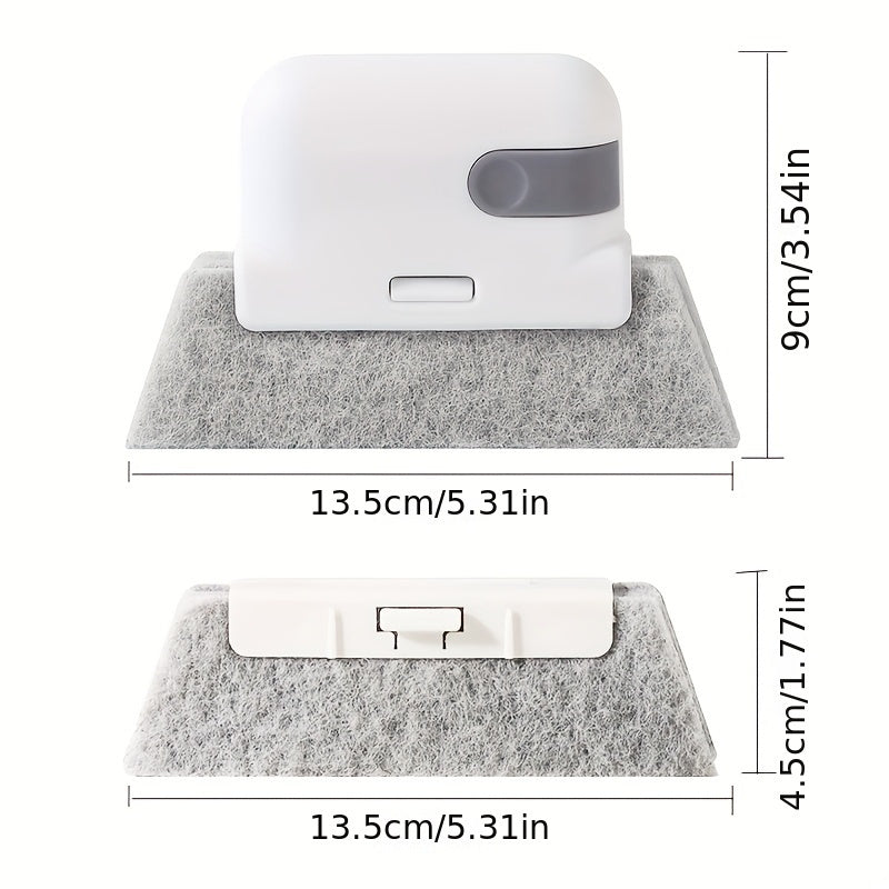 Dead Corner Groove Cleaning Brush Set 4pcs Window Track Sill Gap Cleaner