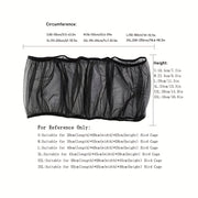 Stretchable Bird Cage Seed Catcher Mesh Skirt Prevents Mess for Parrots