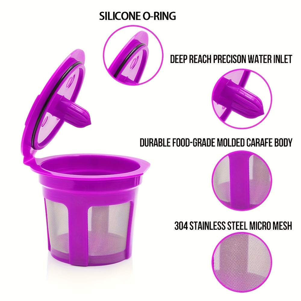 Men and Women Stainless Steel Coffee Capsule Set with Spoon and Brush