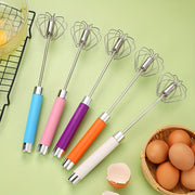 Stainless Steel Hand Egg Whisk for Effortless Beating and Stirring