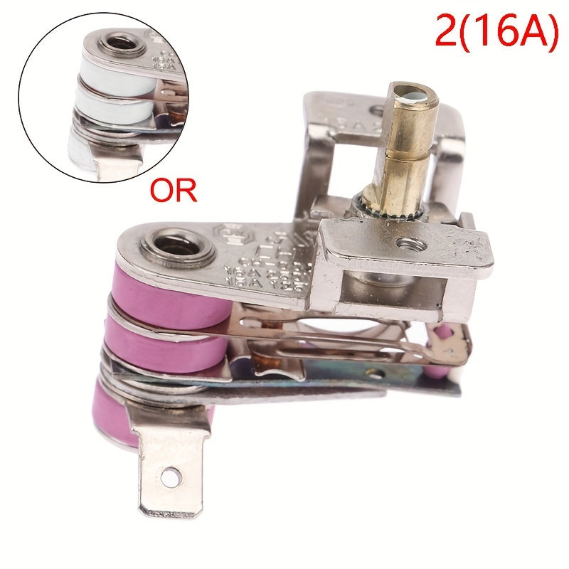 Electric Oil Heater with Thermostat Adjustable Temperature Control Switch White or Purple