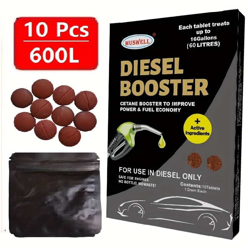 Добавка для дизельного топлива Booster Maximize Power Улучшает цетановое число и топливную эффективность