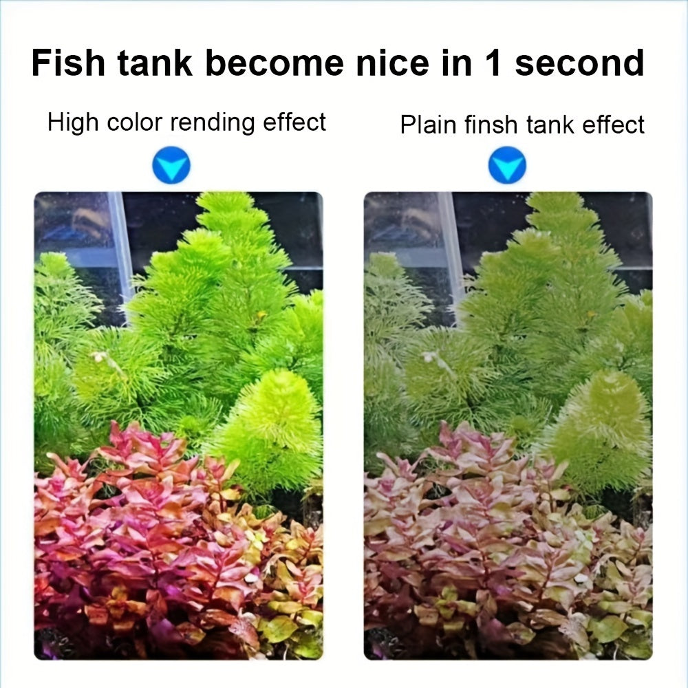 Small LED Aquarium Light Bar for Water Grass and Aquatic Plants Thin Water Tank Lighting
