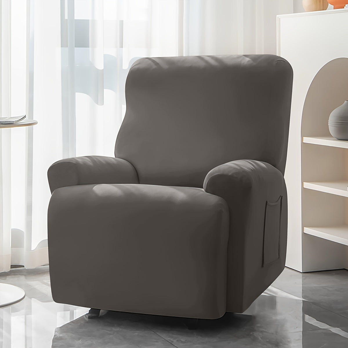 Водонепроницаемый однотонный чехол для дивана-кресла Chivas для домашней спальни.