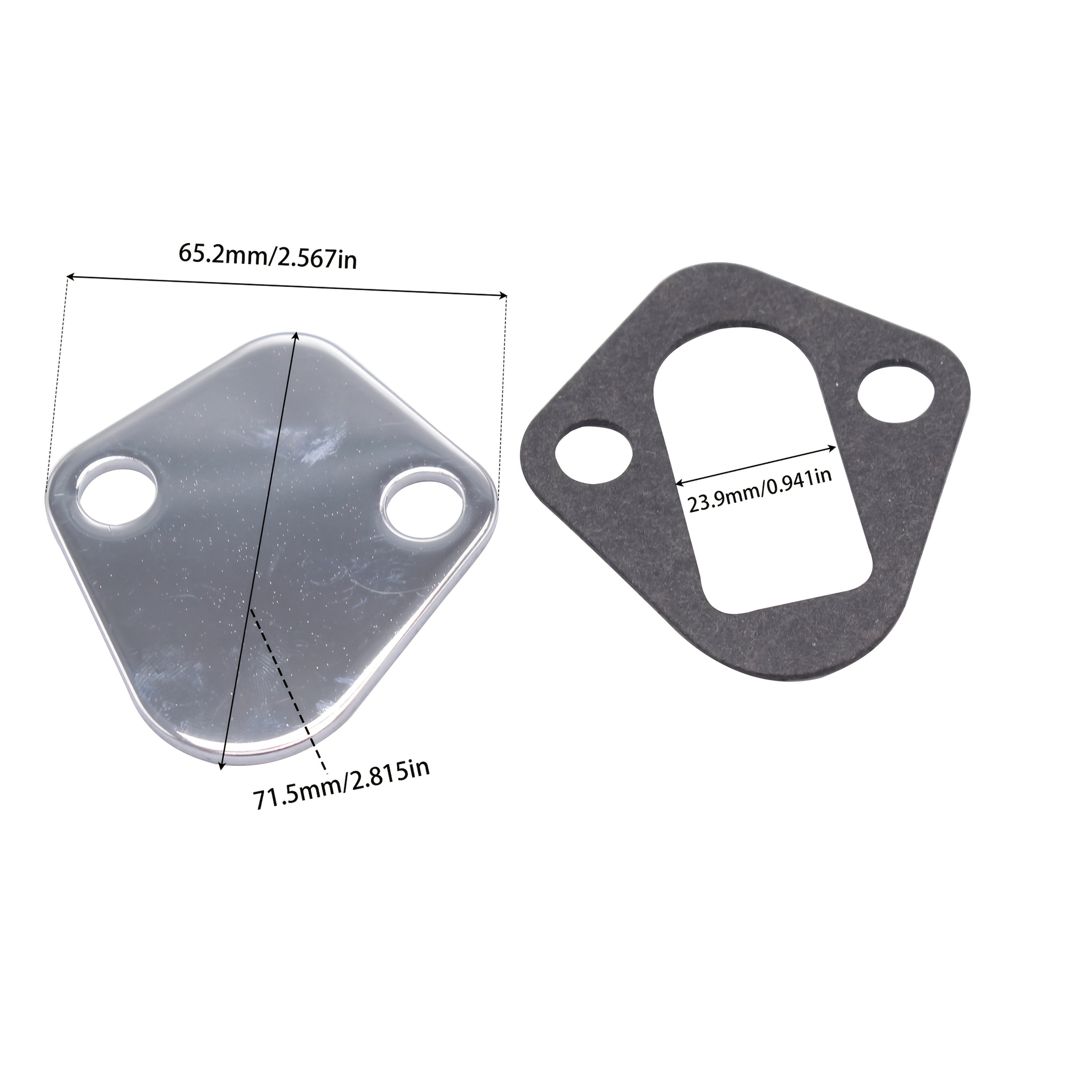 Automotive Fuel Pump Seal Plate for V8 Engines Replacement Part