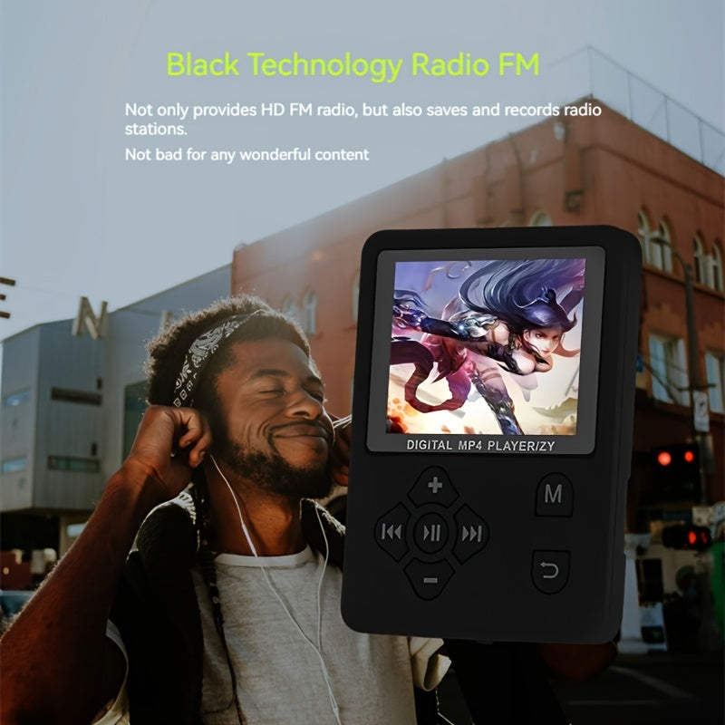 32GB MP3 Player with FM Radio Video Playback and Ebooks for Sports Travel