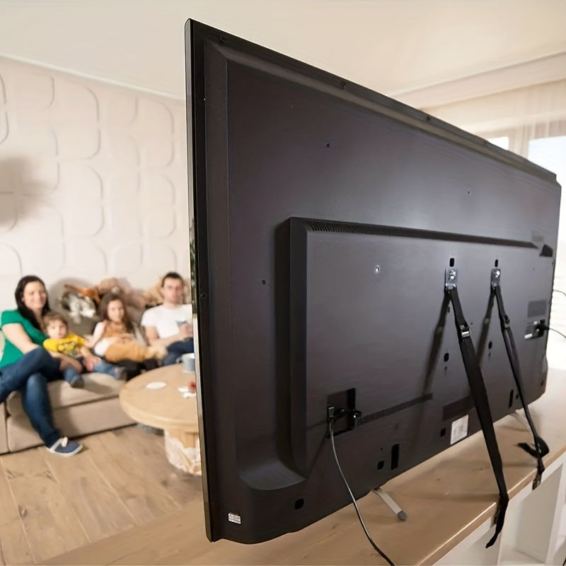 Baby Proof Furniture Straps for Child Safety Adjustable Wall and Furniture Anchors