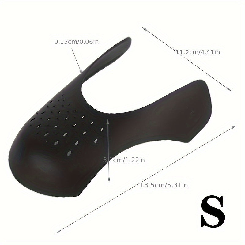Unisex Adjustable Anti-Wrinkle Shoe Trees Black White Durable Support