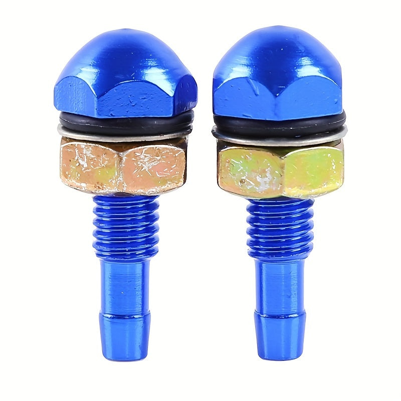Universal Aluminum Alloy Windshield Washer Nozzles Golden Mist Spray Heads