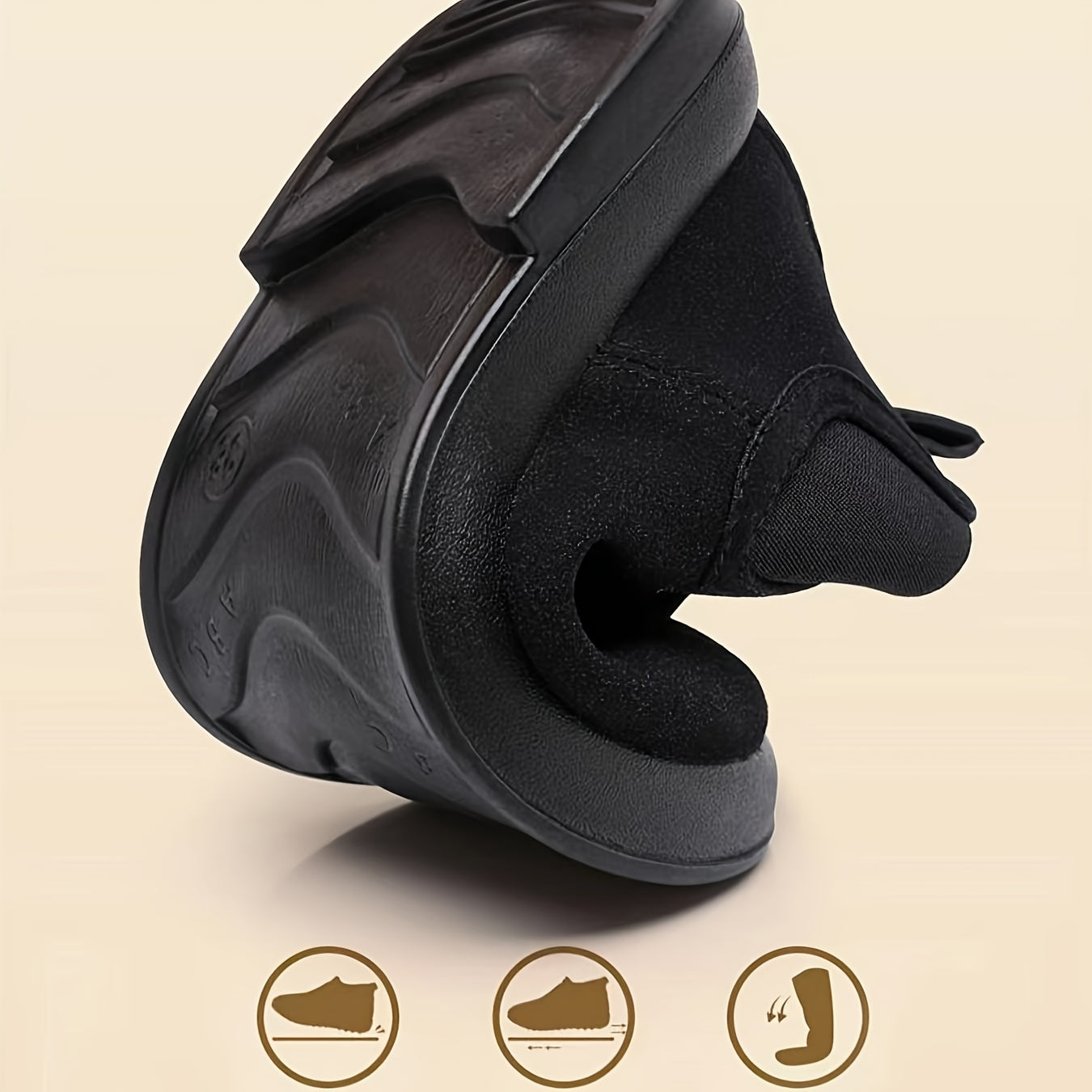 Women's Short Velvet Winter Boots Flat Non-slip Warm Shoes