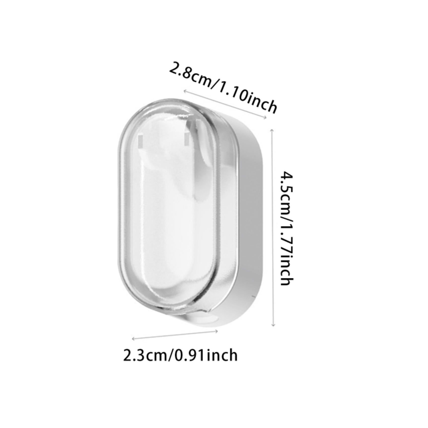 Wall-Mounted Toothbrush Holder with Dustproof Case Bathroom Accessory