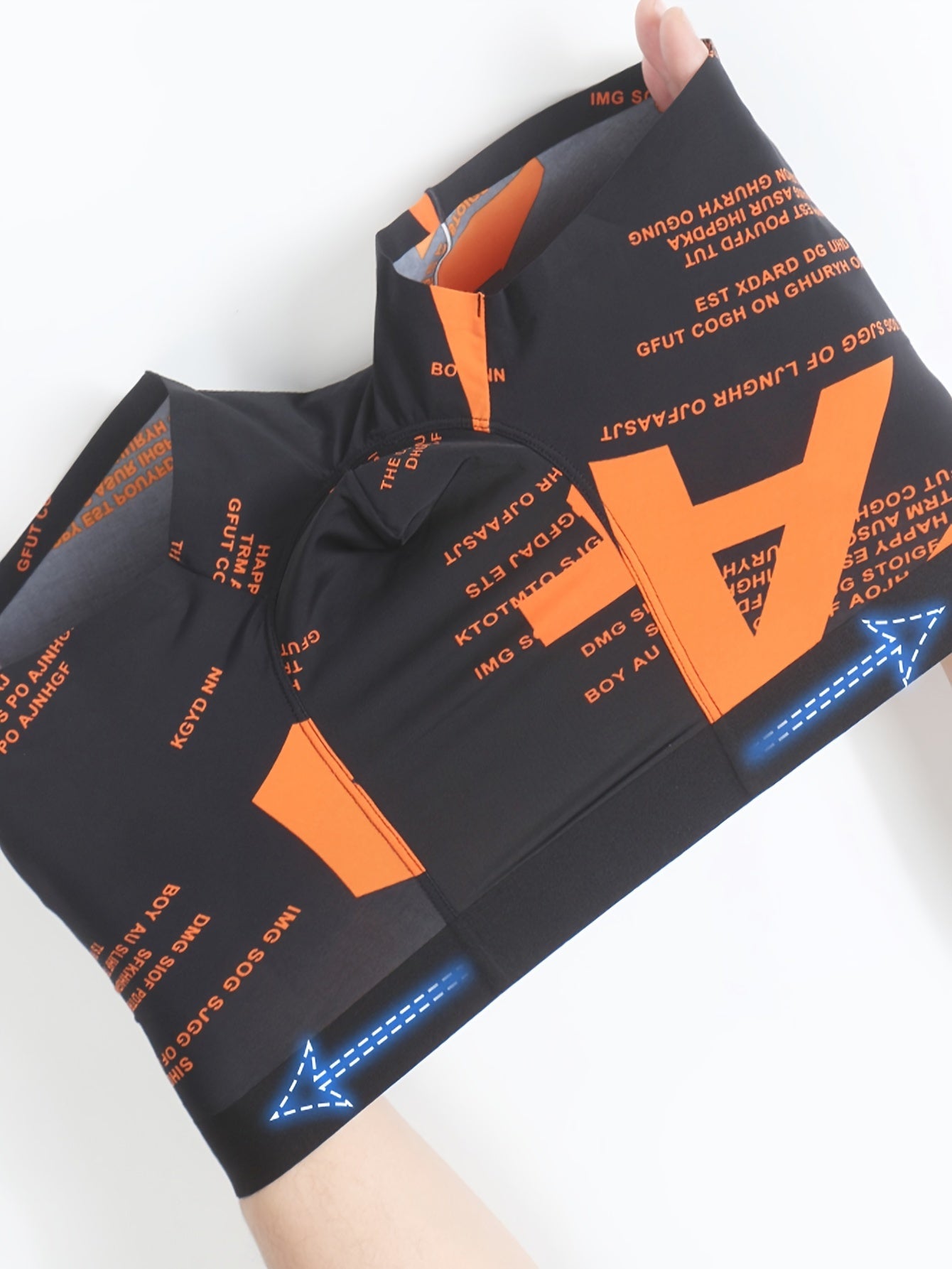 10 dona erkaklar uchun oddiy rangli nafas oladigan, tez quriydigan sport ichki kiyimlar, qora, S-XXL