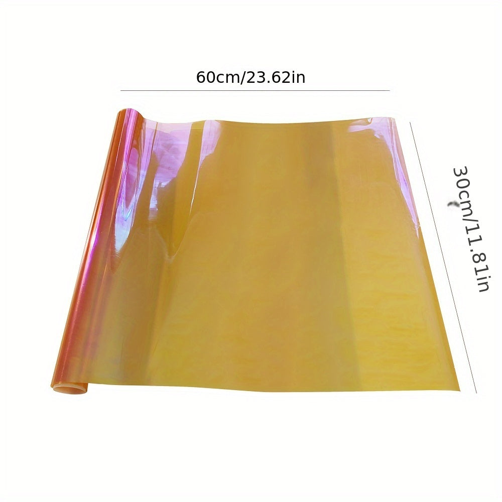 Car Motorcycle Laser Chameleon Light Film 30x60cm Color Change Vinyl Sticker