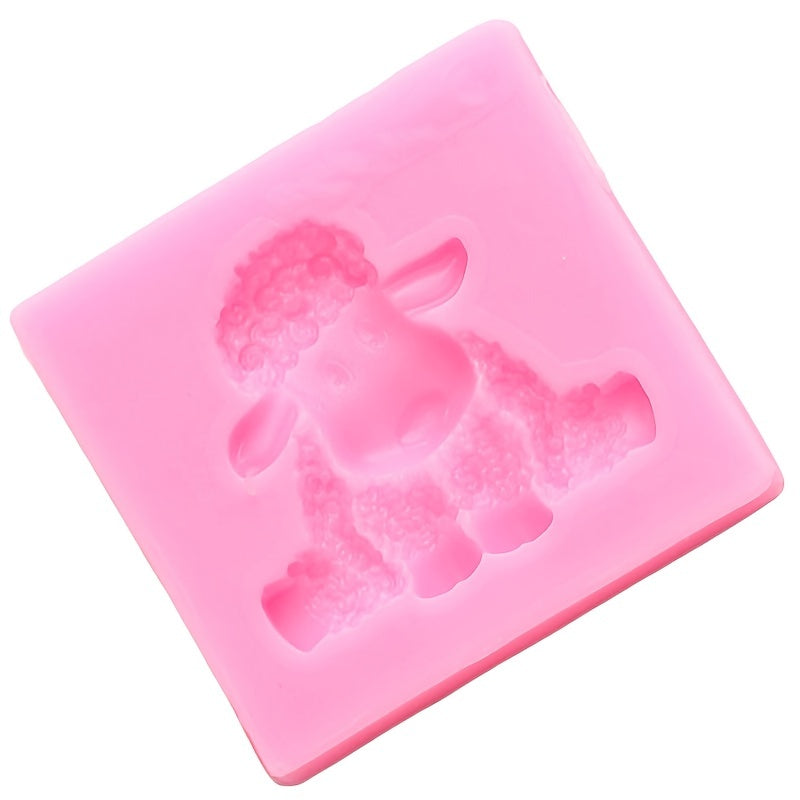 Silicone Sheep Cake Mold for Baking and Decorating, Food-Grade, Non-Stick