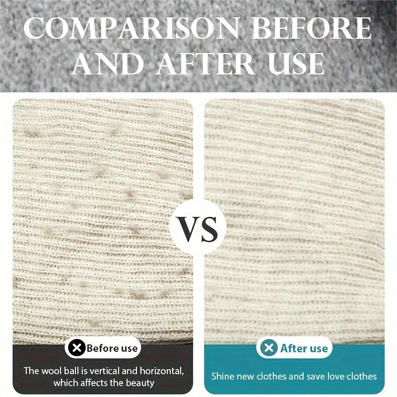 Manual Hair Remover for Clothes and Cashmere Coats Double-Sided Fabric Lint Remover