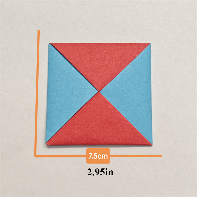 10/20 Pcs Ddakji Game Hardboard Striking Paper Set for Family Travel and Parties