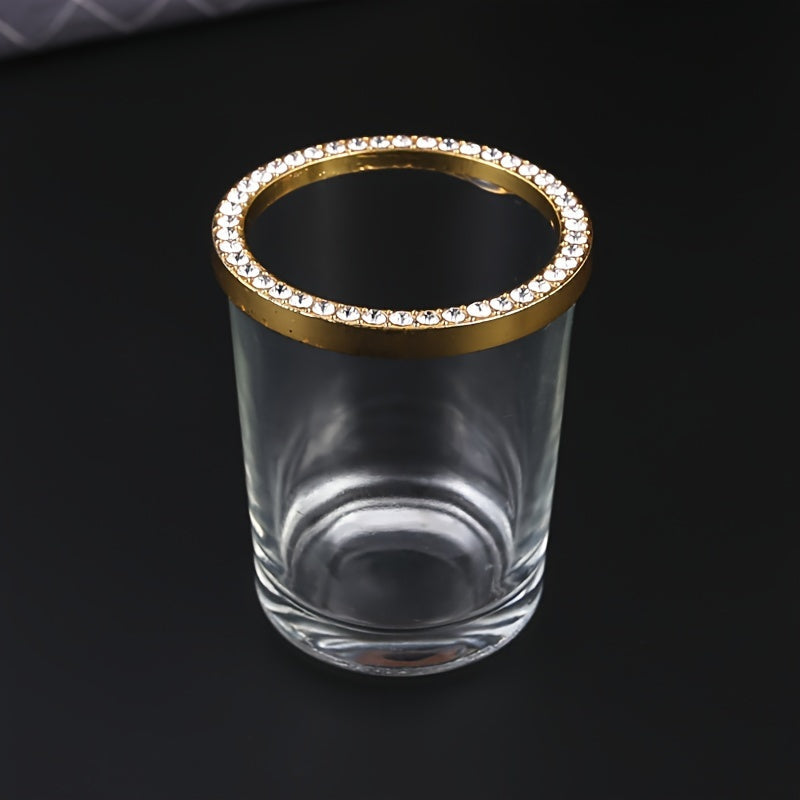 Set of 6 European-Style Light Luxury Iron Spoons with Storage Bucket for Tea Desserts