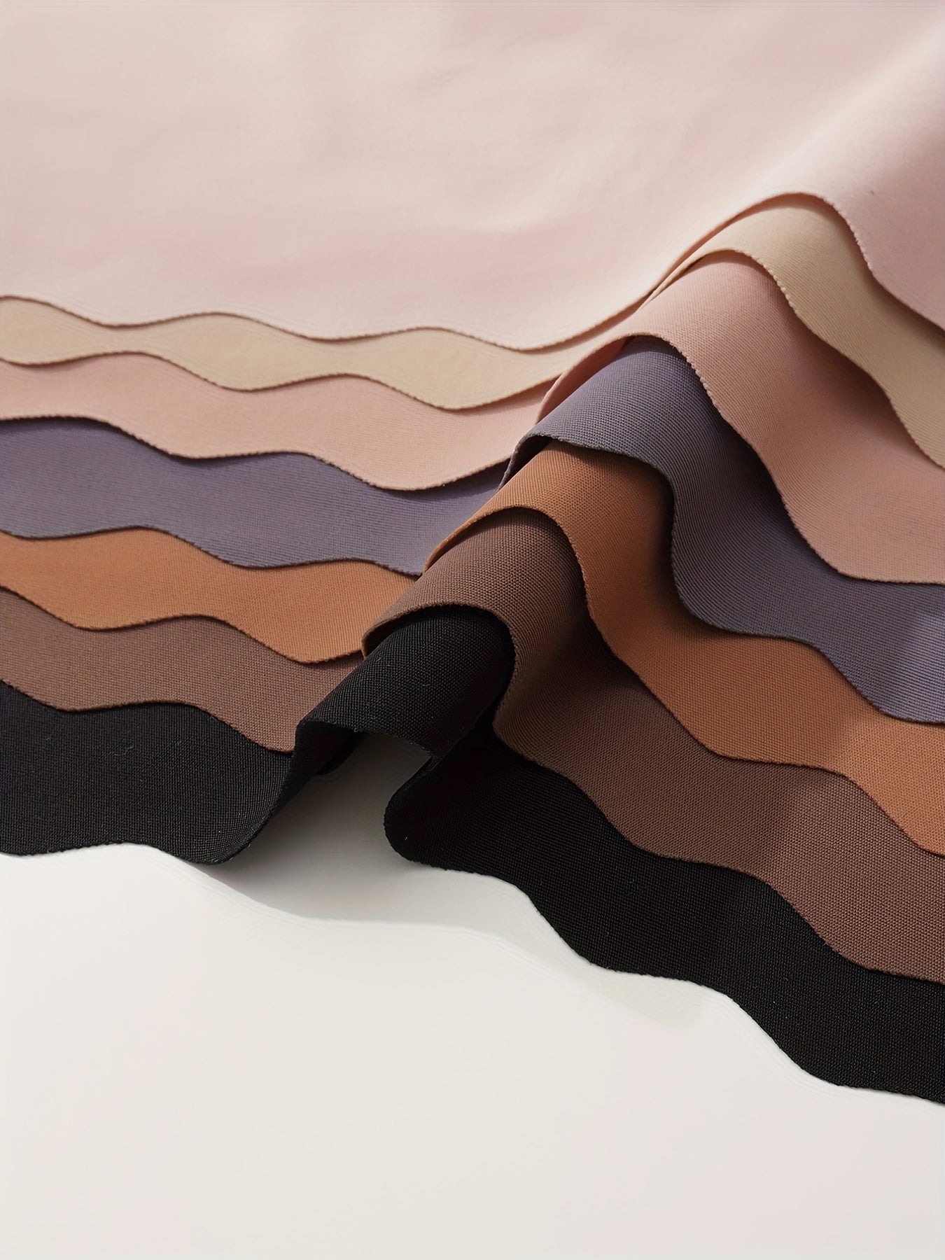 Seamless Hipster Panties 7 Pack Solid Color Stretchy Women's Underwear