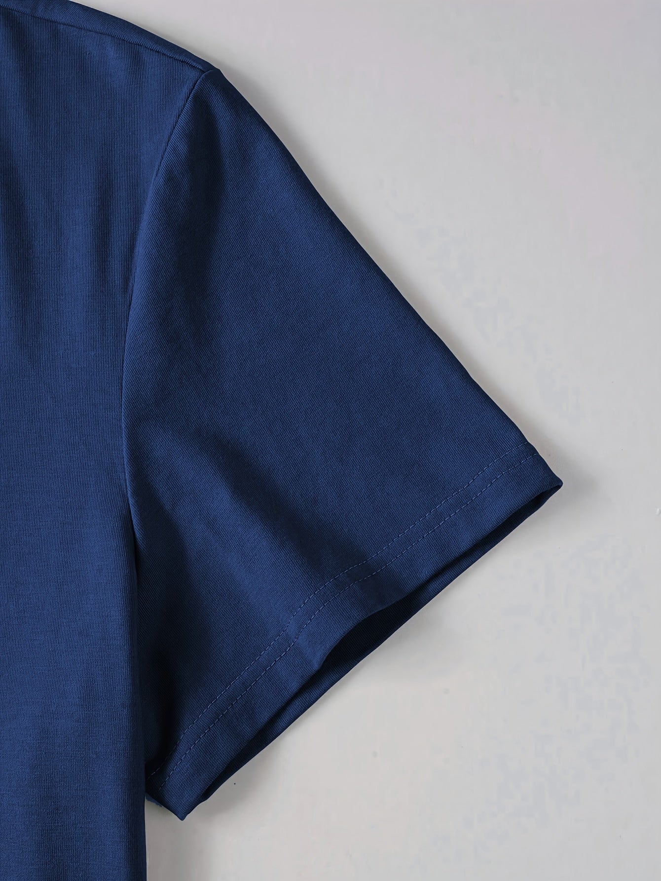 Men's Red Casual Short Sleeve Shirt with Button Crew Neck Lightweight Polyester for Golf and Casual Wear