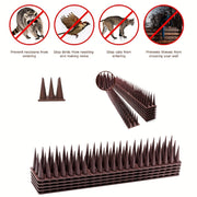 Plastic Bird Spikes for Outdoor Pest Control 20-60cm Fence Deterrent Spike