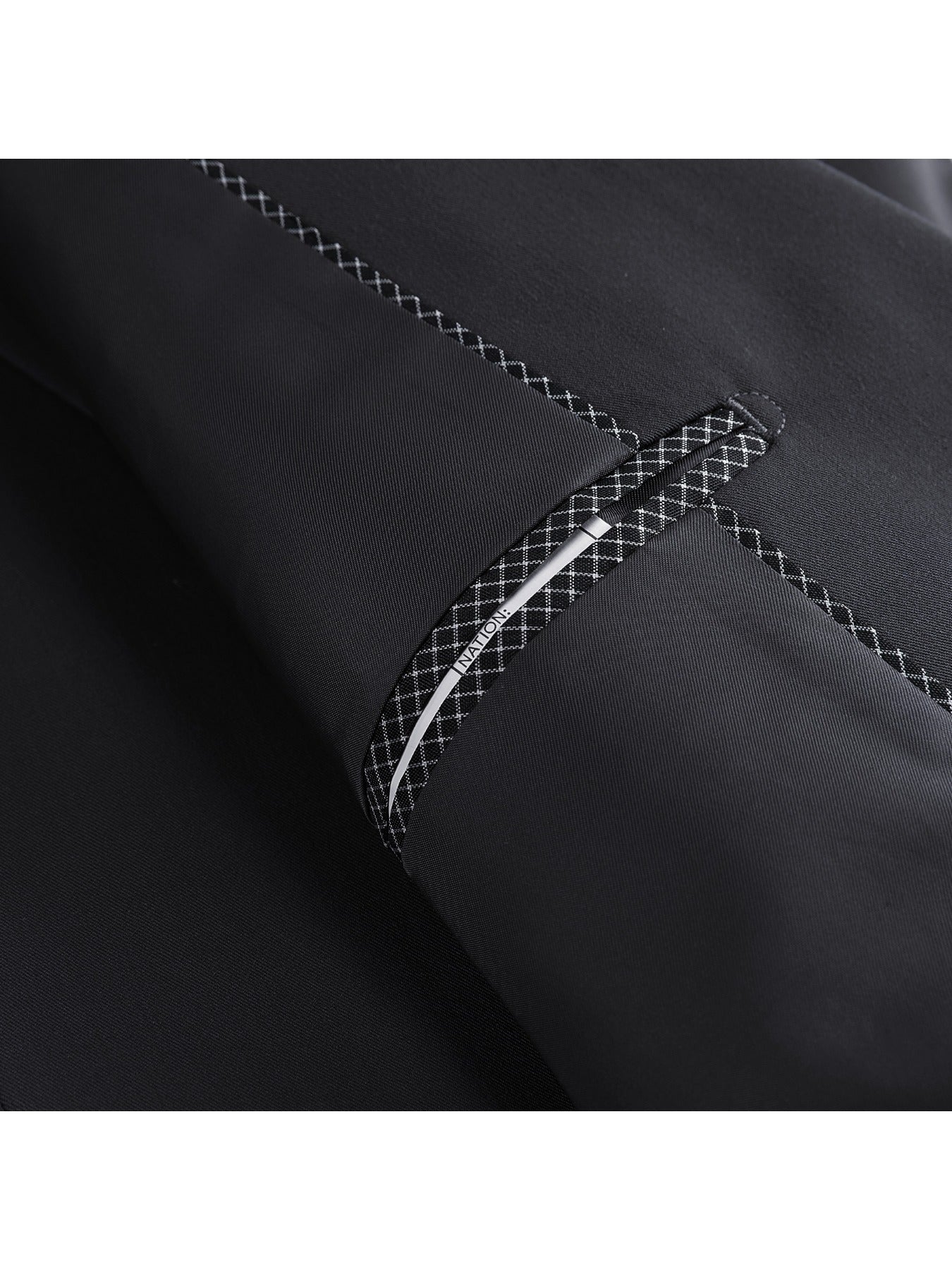 Conjunto de traje de negocios para hombre con bufanda gratis, color sólido, poliéster, para todas las estaciones