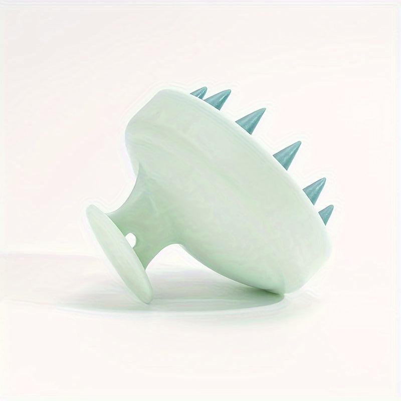 Silicone Scalp Massager with Exfoliating Shampoo Comb No Batteries 3 Colors