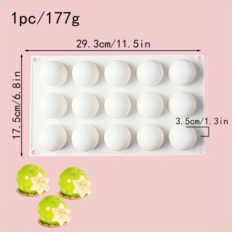 Silicone Mold for Round Ball Shape Cake Decorating Tools Spiral Baking Mold