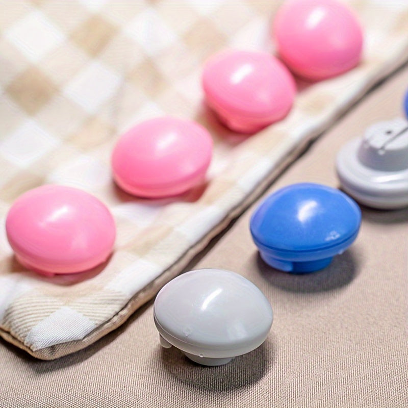 8-Pack Invisible Bed Cover Clips Non-Slip Sofa Fasteners for Bedding and Furniture