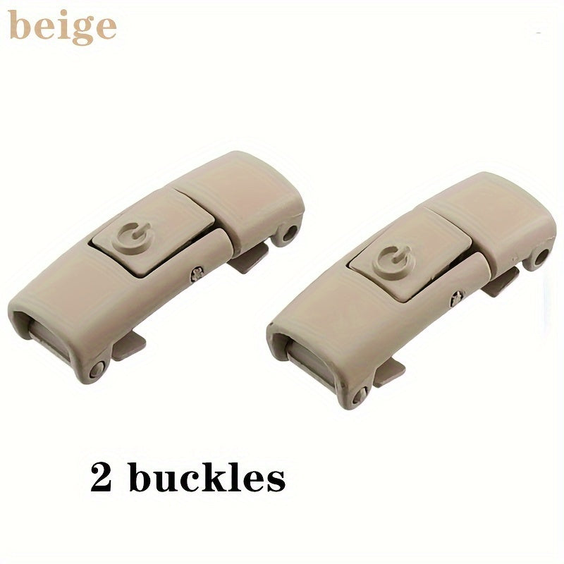 Uniseks metall No-Tie Lazy shoelace buckles turli ranglar, oson bir tugma bilan