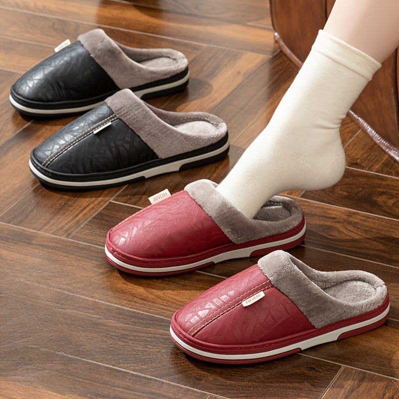 Unisex Extra-Large Lightweight Non-Slip Indoor Slippers for Couples