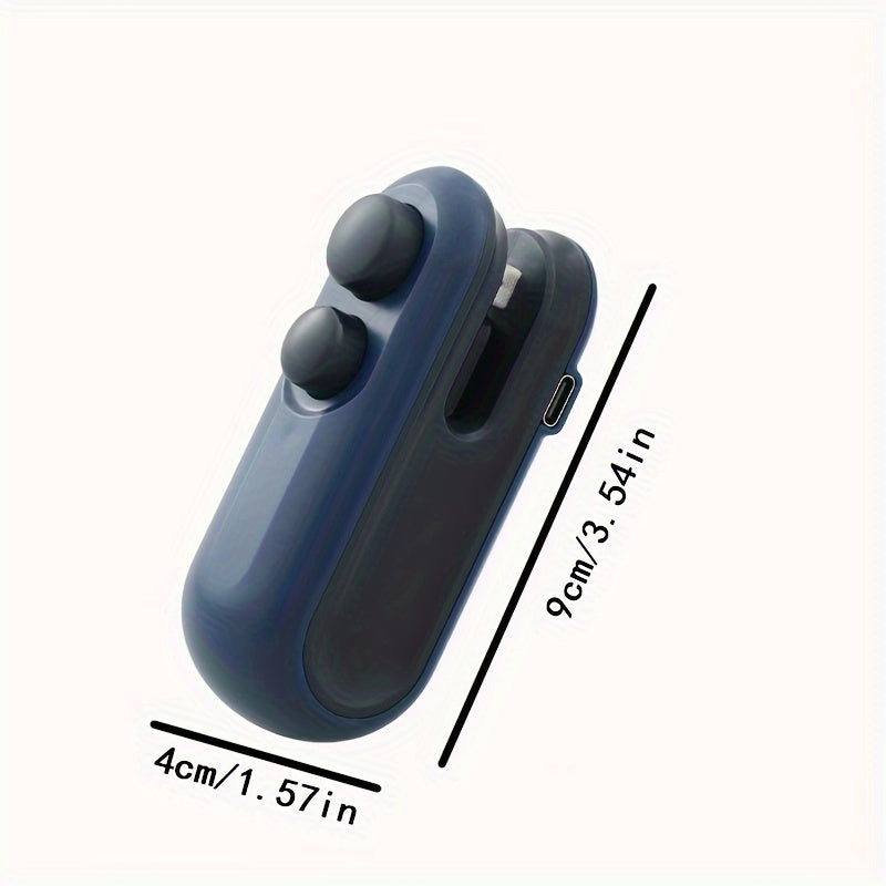 Mini sumka yopish uchun qayta tiklanadigan qo‘l bilan ishlovchi plastmassa oziq-ovqat saqlash yopgich