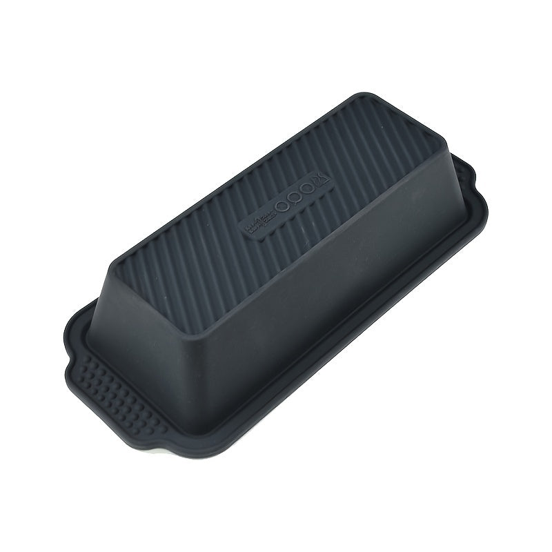 Yog‘ochsiz silikon kek qoliplari, to‘rtburchak pishirish asbobi, BPAsiz, issiqlikka chidamli