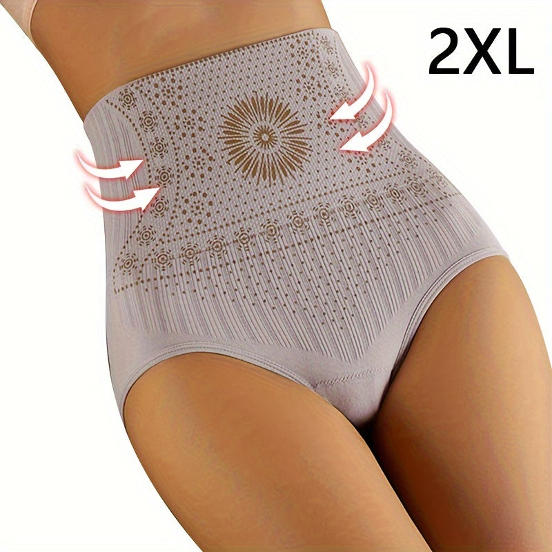 Ayollar uchun tikilmasdan yuqori belli qorin shakllantiruvchi shapelash pantallari nafas oladigan ichki kiyim